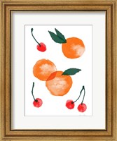 Framed California Fruit