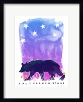 Framed California Stars