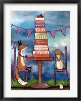 Framed Very Tall Cake