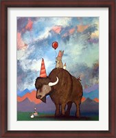 Framed Buffalo Birthday