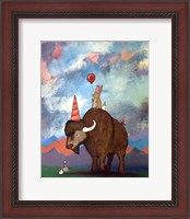 Framed Buffalo Birthday