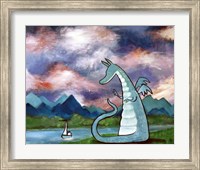 Framed Francis The Dragon