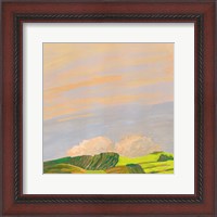 Framed Hills and Clouds
