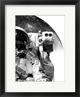 Framed Modern Astronaut No. 1