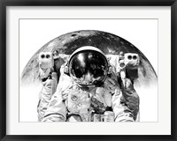 Framed Modern Astronaut No. 2