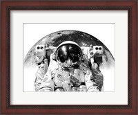 Framed Modern Astronaut No. 2