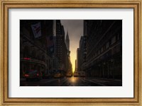 Framed Manhattan Street