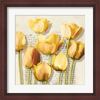 Framed Histoires de Tulipes (detail)