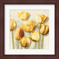 Framed Histoires de Tulipes (detail)