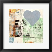 Framed Pop Love #2 (Heart)
