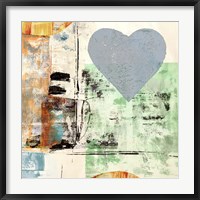 Framed Pop Love #2 (Heart)