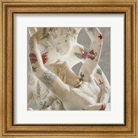Framed Tattooed Lovers (Cupid & Psyche)
