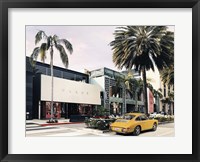 Framed Rodeo Drive, Beverly Hills, California