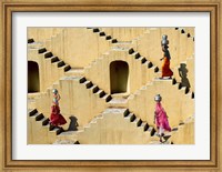 Framed Stepwell in Jaipur, India