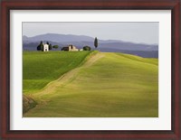 Framed Val d'Orcia, Siena, Tuscany