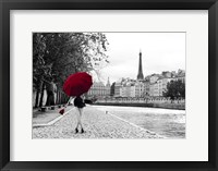 Framed Quai de la Seine