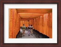 Framed Fushimi Inari Shrine, Kyoto