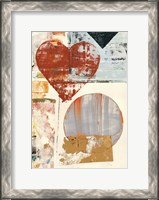 Framed Pop Love #3 (detail, Heart)