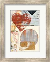 Framed Pop Love #3 (detail, Heart)