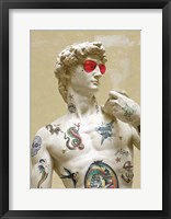 Framed Tattooed David