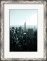 Framed Empire Blue Gray