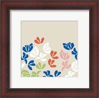 Framed Fleurs de Matisse III