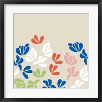Framed Fleurs de Matisse III