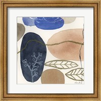 Framed Leaves and Stones II