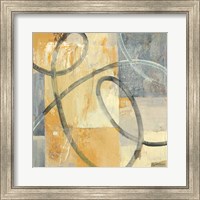 Framed Ribbon Dance I Autumn