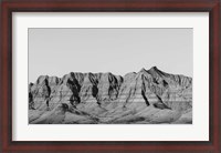 Framed Badlands BW