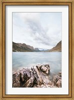 Framed Glacier Lake