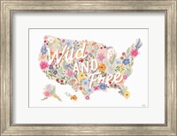 Framed Wild Meadow USA