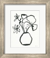 Framed Floral Sketch II