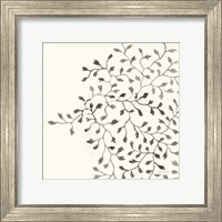 Framed Ink Leaf II