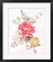 Framed Sorbet Floret IV