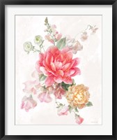 Framed Sorbet Floret IV