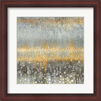 Framed Rain Abstract I Autumn