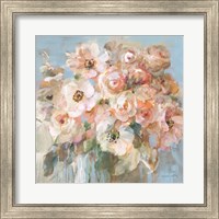 Framed Blushing Bouquet