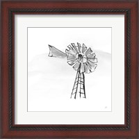 Framed Windmill VII BW
