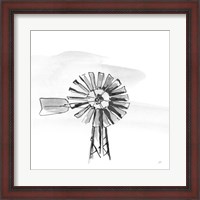 Framed Windmill VI BW