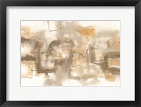 Golden Neutrals I Framed Print