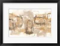 Golden Neutrals II Framed Print