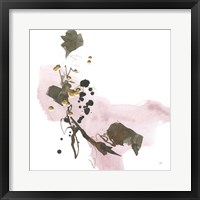 Gold Dots IV Pink Framed Print