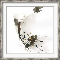 Framed Gold Dots III