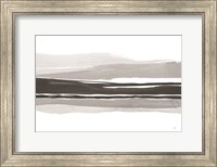 Framed Marbled Gray II