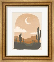 Framed Warm Desert II