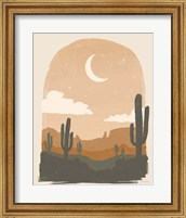 Framed Warm Desert II