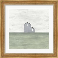 Framed 'Rural Simplicity I' border=