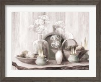 Framed Rustic Elegance I Neutral