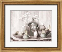 Framed Rustic Elegance I Neutral